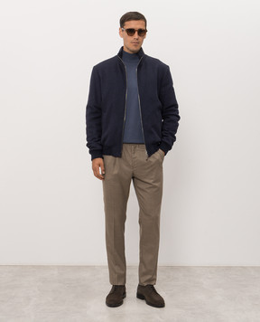 Stefano Ricci Brown wool pants M1T6300240W609