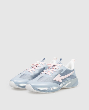 Off-White Children's blue sneakers For Jumping OGIA008S26FAB001