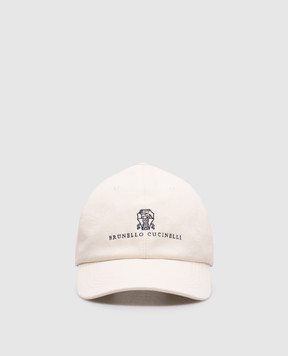 Brunello Cucinelli Beige cap with logo M252D9850