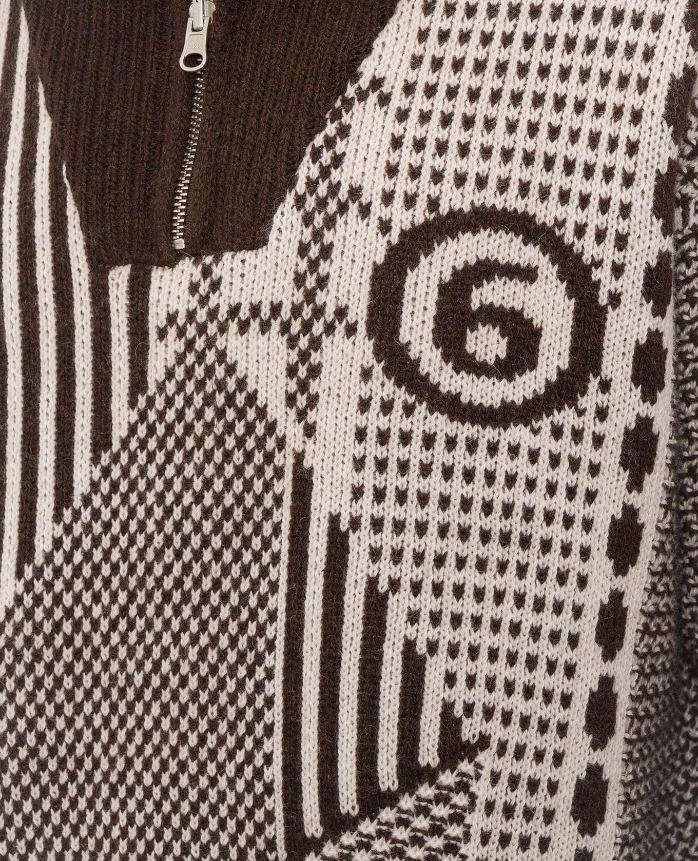 Brown wool sweater Maison Margiela MM6 5