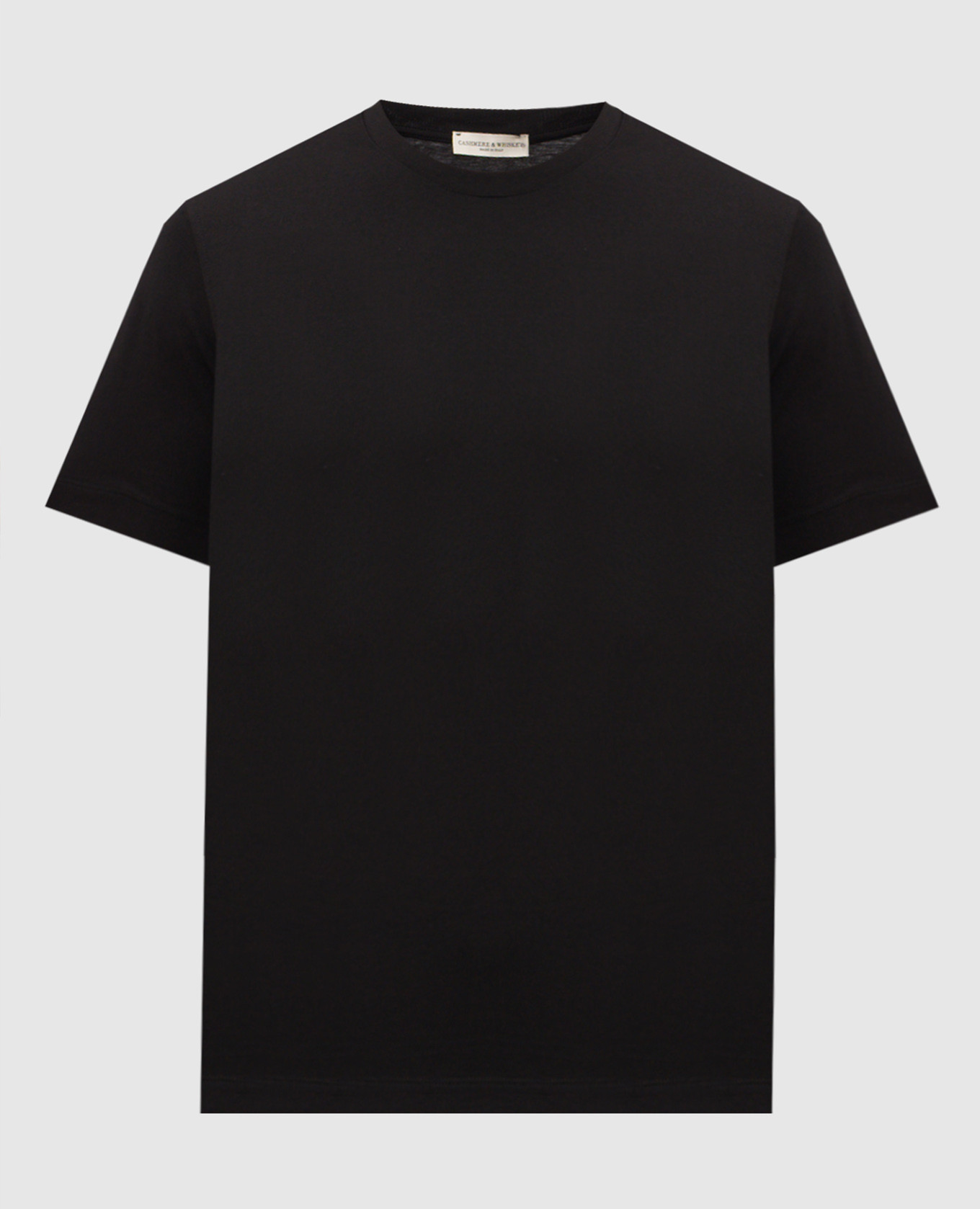 

Black cotton T-shirt Cashmere&Whiskey