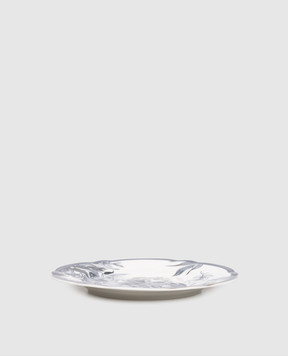 Baci Milano Versailles white porcelain dessert plate PLA3VER01