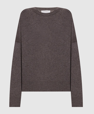 Mila brown cashmere sweater