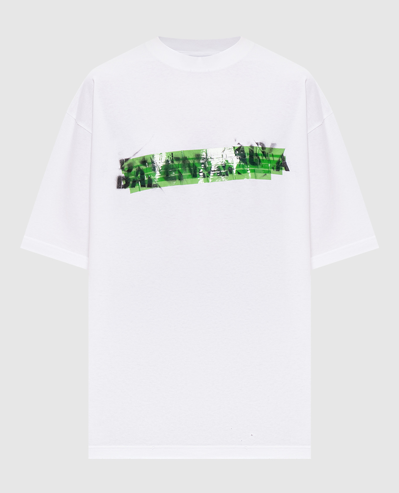 White T-shirt Messy Spray