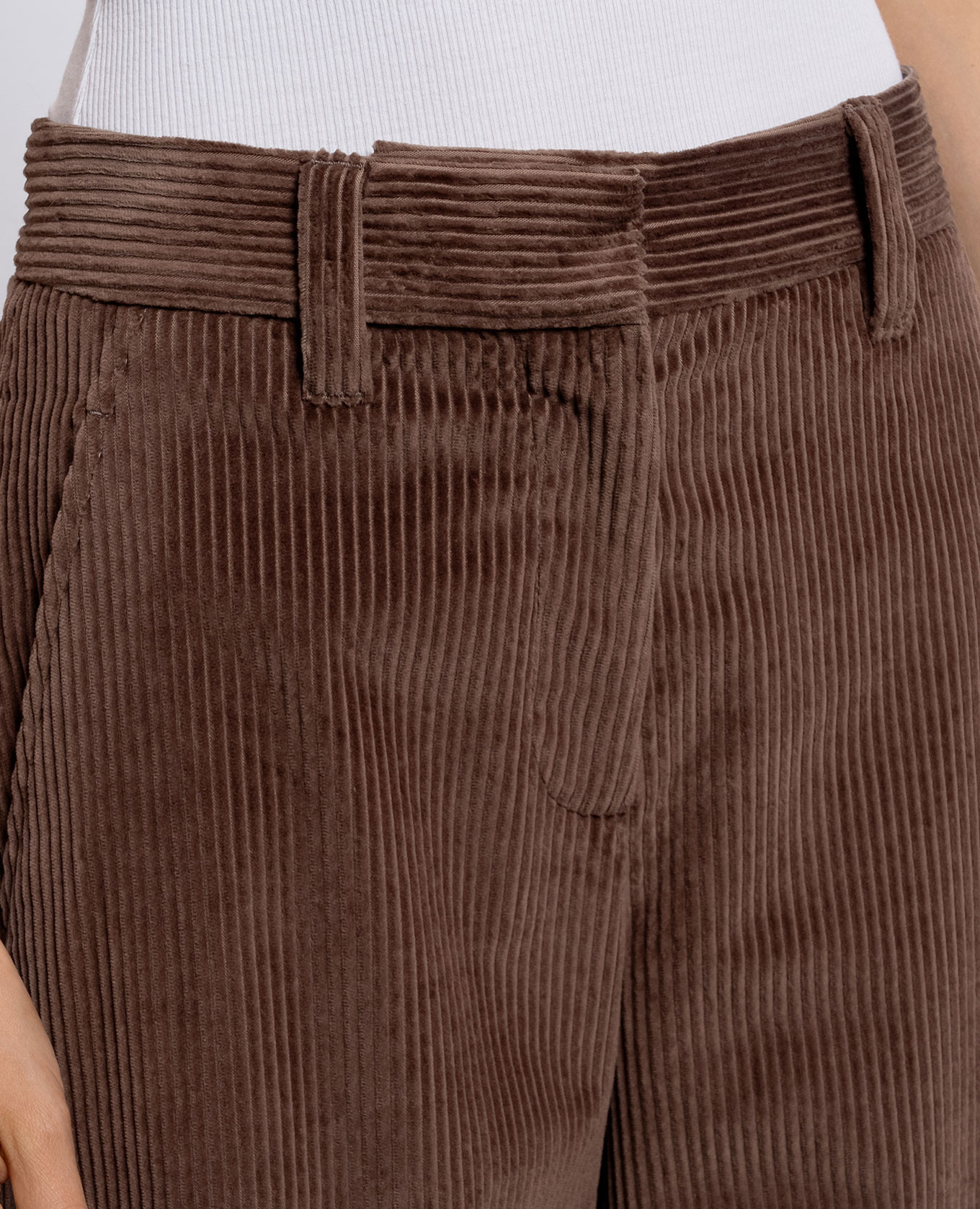 Brown corduroy pants Brunello Cucinelli 5