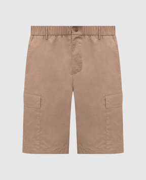 Peserico Brown cargo shorts R5423100029