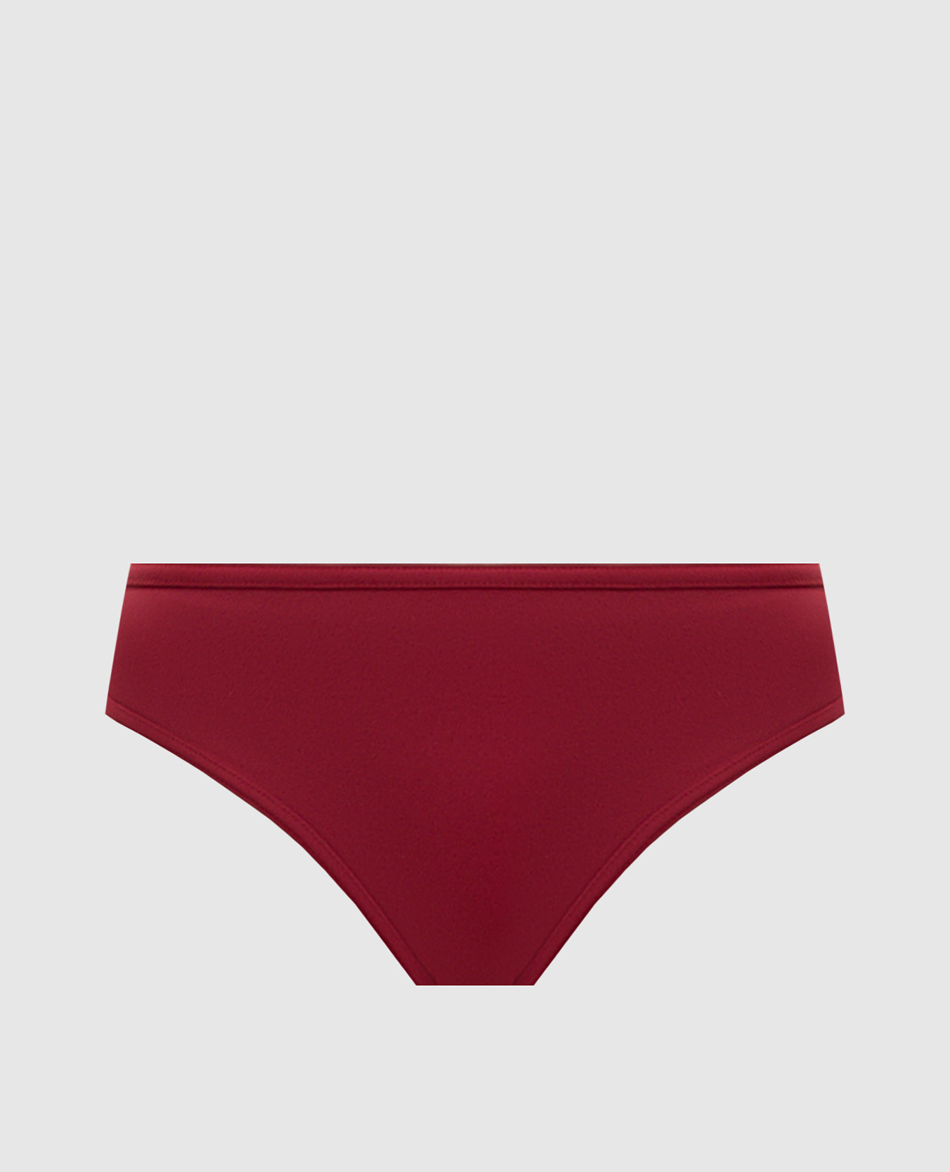Bordeauxrode slip van Olga Swimsuit