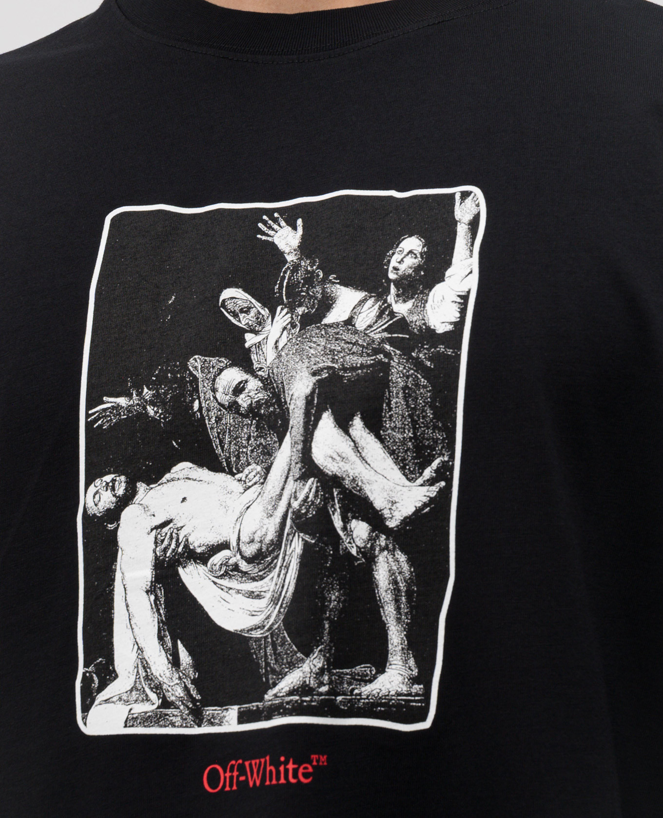 

Cards Painting Black T-Shirt Off-White