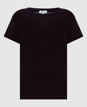 AGOLDE Burgundy T-shirt A74232004