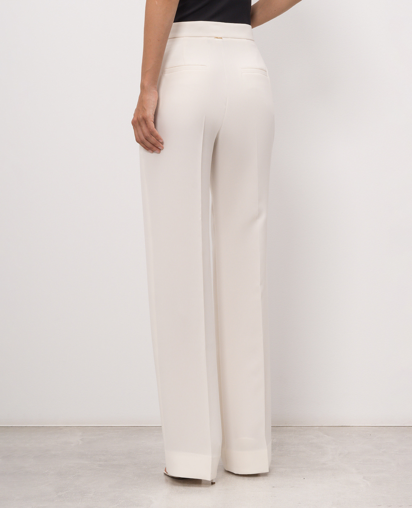 Ivory pants Twinset 4