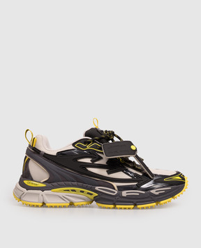 Off-White Be Right Back sneakers with textured logo patch OMIA295F25FAB002