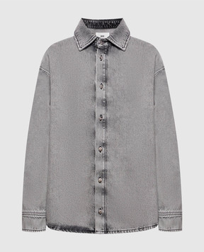 Solotre Gray denim shirt M1AC0117