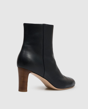 AGL GINNY dark blue leather ankle boots GINNYCBOOTIE