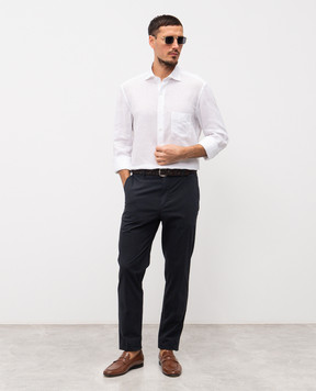 Stefano Ricci White linen shirt MC007893BX2922