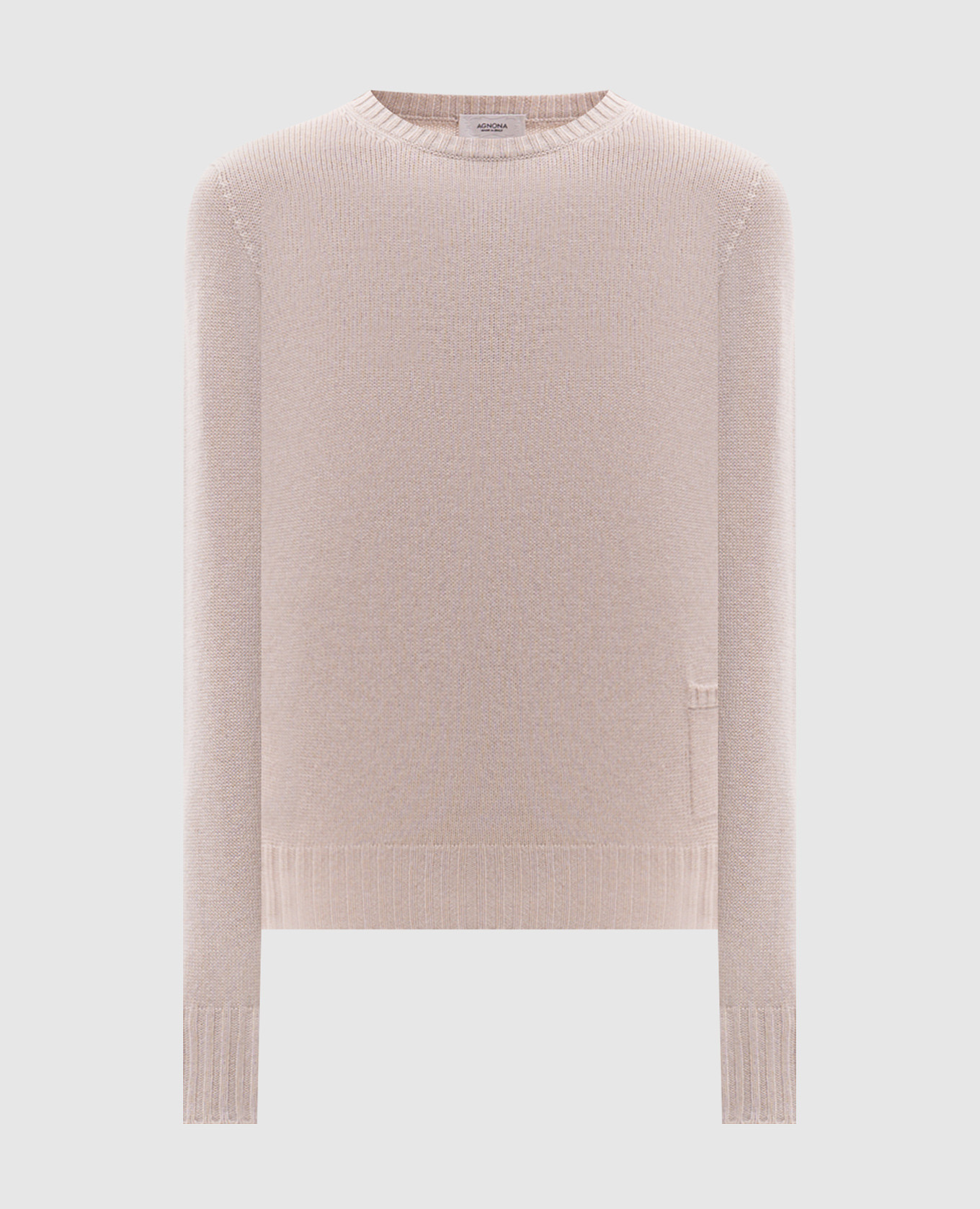 Beige cashmere jumper Agnona