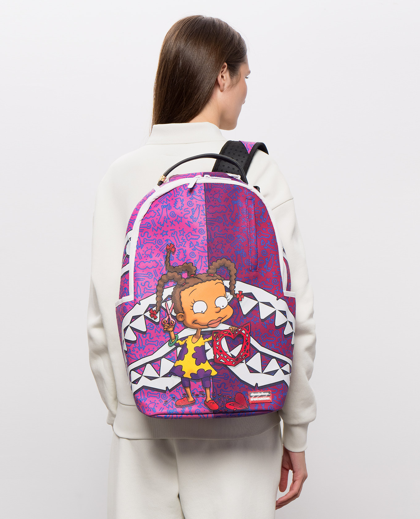 Rugrats Susie Kids Purple Backpack Sprayground 2