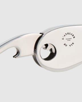 L`atelier du vin Silver corkscrew with logo 095775