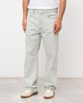 Fear of God Blue jeans with a worn effect FG9M459906DNMBW