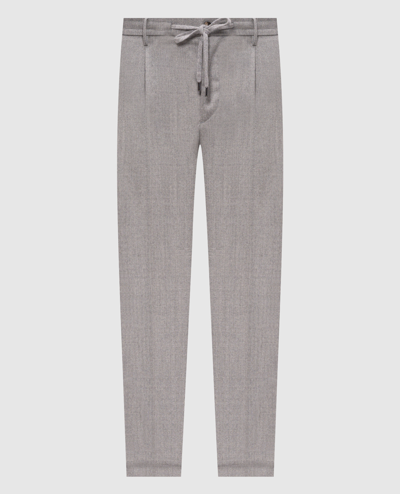 Gray wool pants
