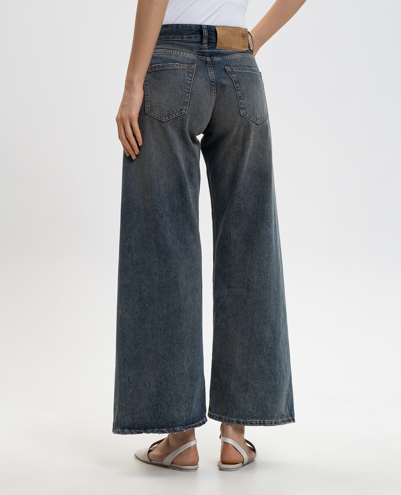 

Blue jeans with a vintage effect Maison Margiela MM6