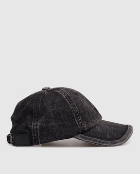 Juun.j Gray cap with logo embroidery JC638BP5D5