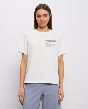Max Mara Weekend White TENUE T-shirt WKDTENUE