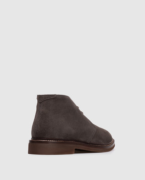 Brunello Cucinelli Brown suede boots MZUPEAE817