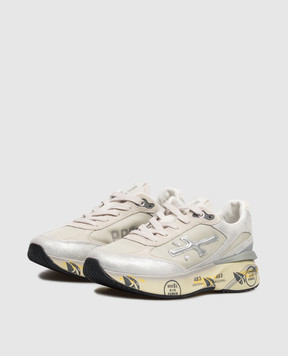 Premiata Moerun green combination sneakers MOERUND8564