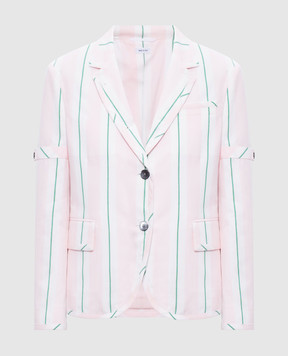 Thom Browne Pink striped jacket FBC973BF1159