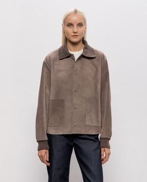JW Anderson Brown suede jacket LJ0061LT0131