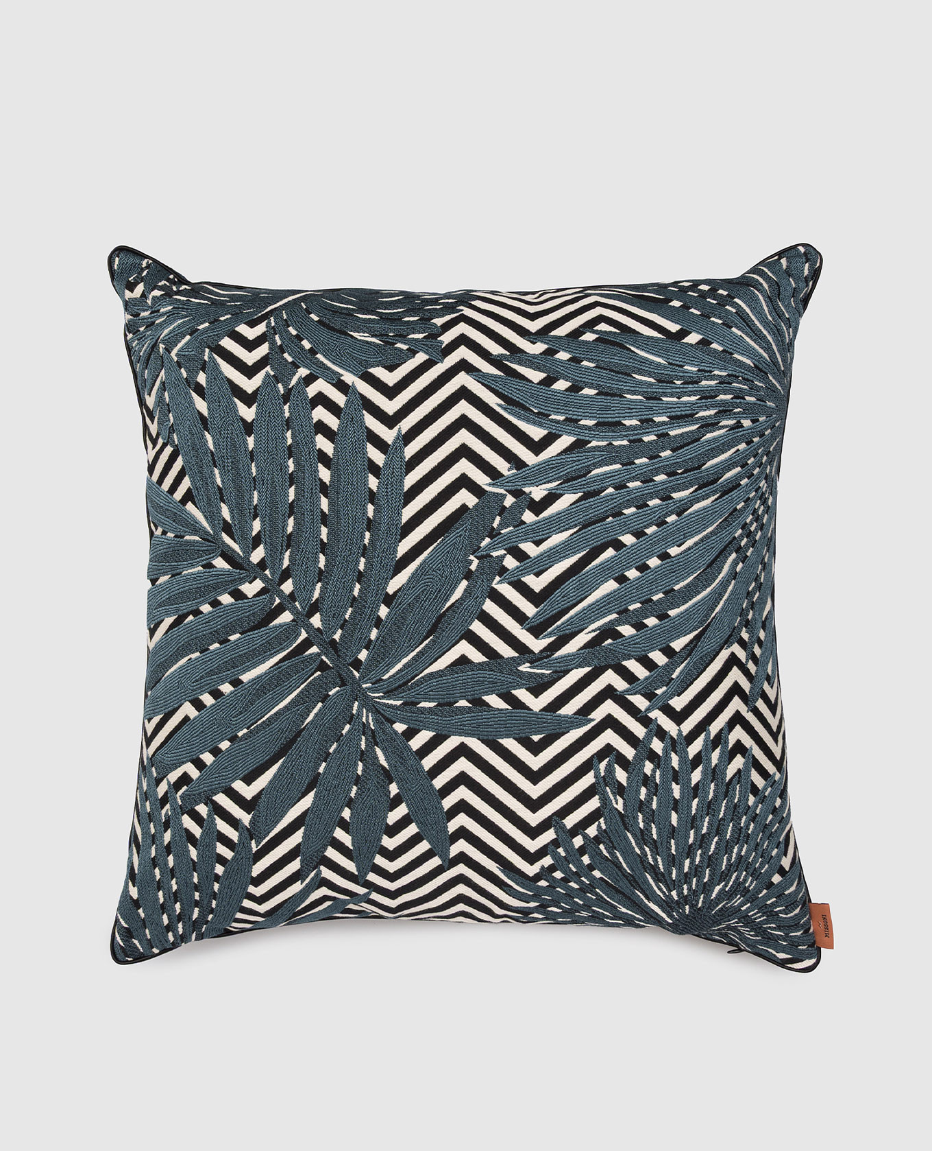 

Ombre decorative down and feather pillow Missoni Home, White