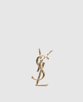 Saint Laurent CASSANDRE gold brooch 748486Y1500