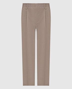 Brunello Cucinelli Beige wool pants ME267S2440