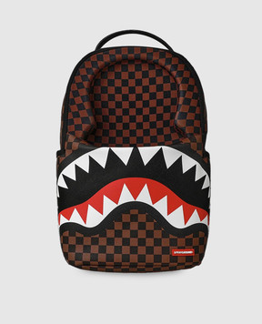 Sprayground Children's brown backpack YOUNG MONEY SHARKS IN PARIS 910B8856NSZ