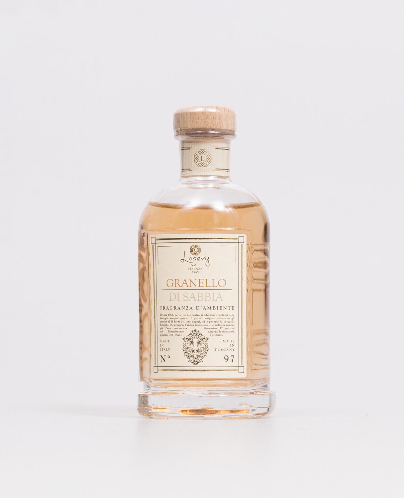 

Granello Di Sabbia aroma diffuser  with emblem Logevy, Orange