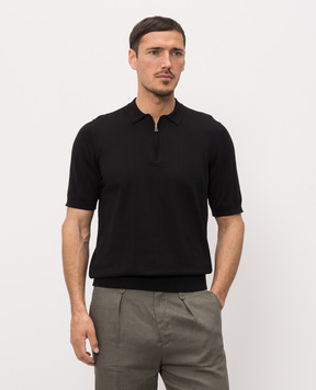Cashmere&Whiskey Black polo MB004Z