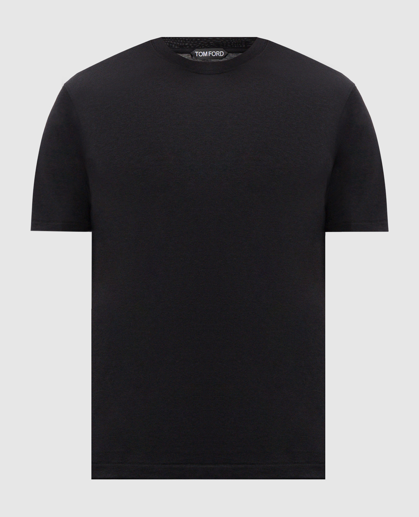 

Black T-shirt with monogram Tom Ford