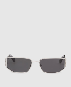 Off-White Allen Silver Sunglasses OERI156F25MET001