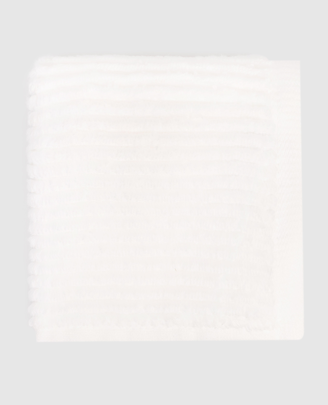 

Raya White Terry Face Towel Hamam