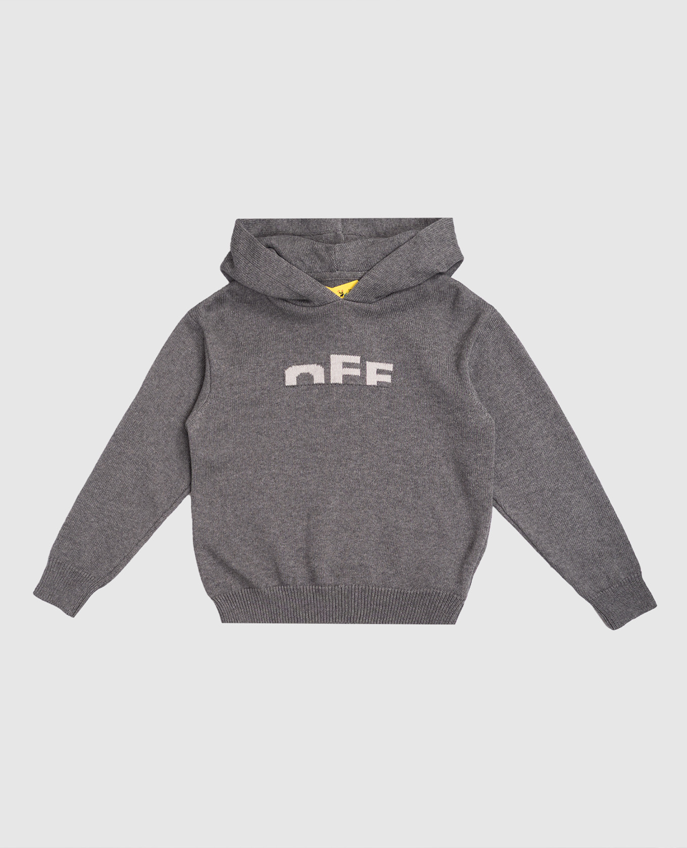

Children's gray hoodie with wool Off-White, Grey