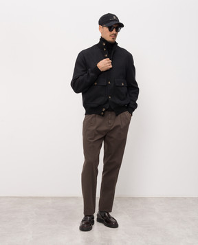 Brunello Cucinelli Black wool jacket MY4966559