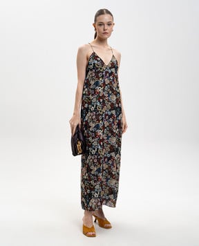 Khaite Taja silk midi dress 55953372