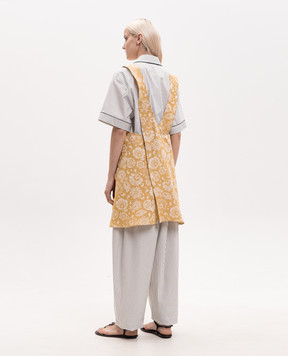 Le Jacquard Fraincais Alegria yellow cotton apron 31476