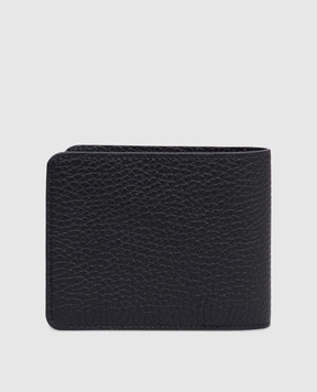Stefano Ricci Blue leather wallet with emblem PP301UVD
