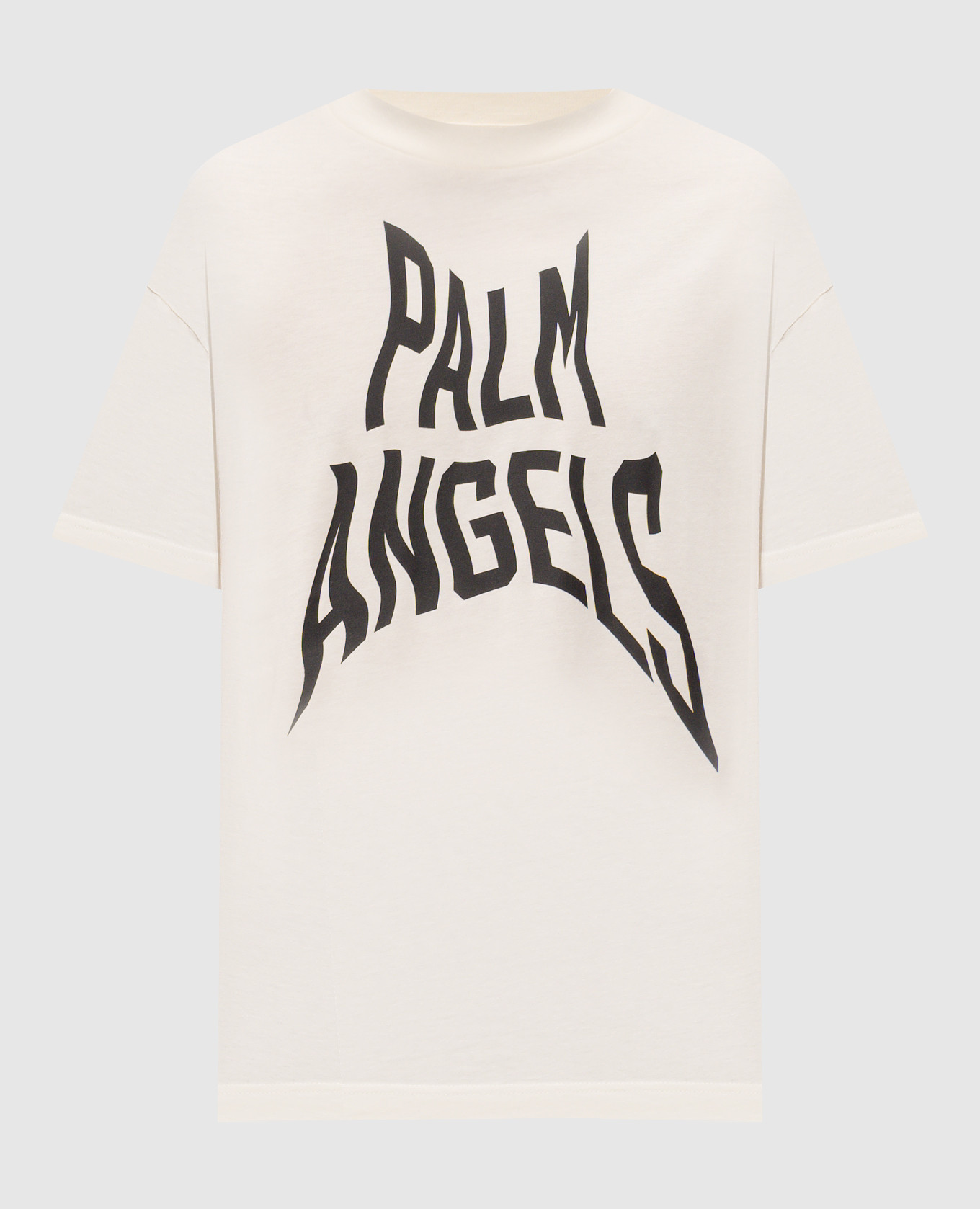 Ivory Distorted Logo T-Shirt