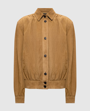 Saint Laurent Brown suede jacket 871430YC2NZ