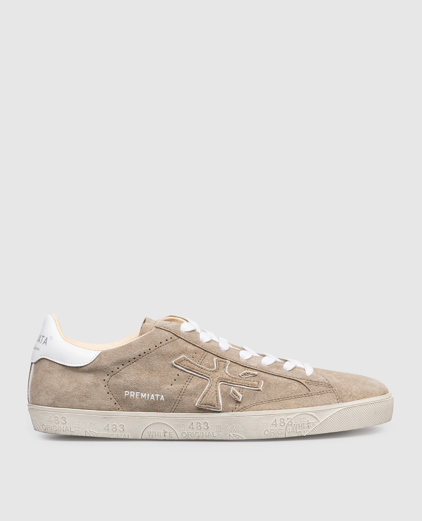 

Stevend beige suede sneakers Premiata
