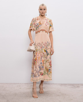 Etro Pink dress with floral print WRHA056099SP4J9