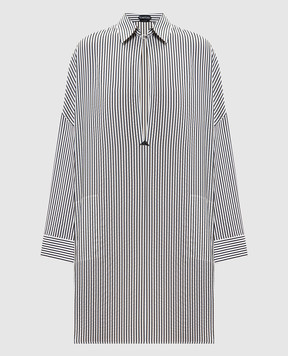 Tom Ford White striped shirt dress AB3632FAX1712