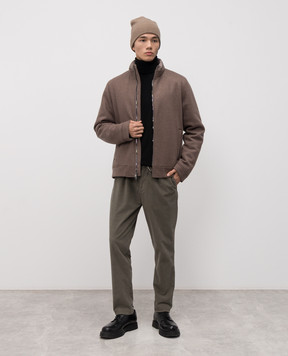 Woolrich Brown corduroy pants CFWOTR2018MRUT5076